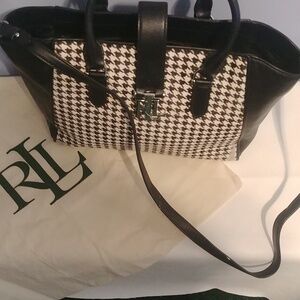 Lauren Ralph LaurenCarrington Betheney  vintage cowhide /pony hair purse NOWT